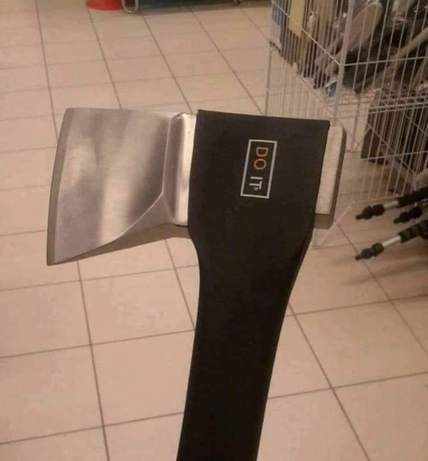 The axe you find at the Overlook Hotel giftshop