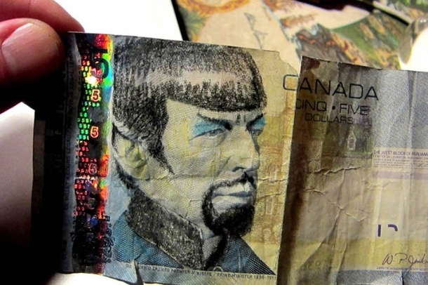 The Bank of Canada are asking citizens to stop Spockifying the  bills as a tribute
