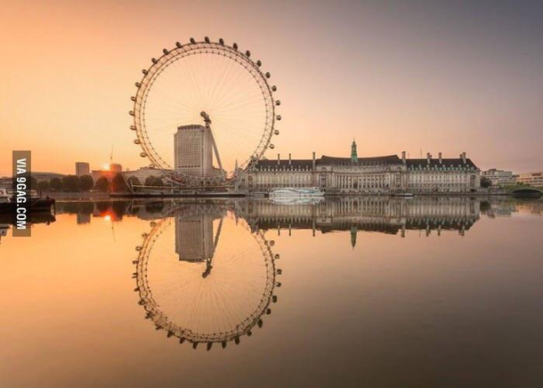 The beautiful scenery of london