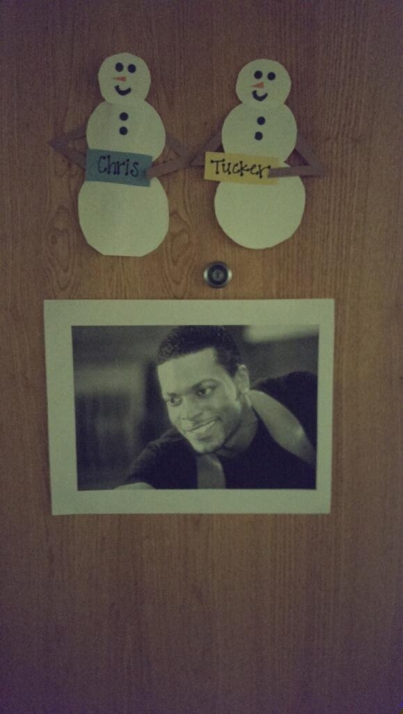 The beauty of college dorm nametags