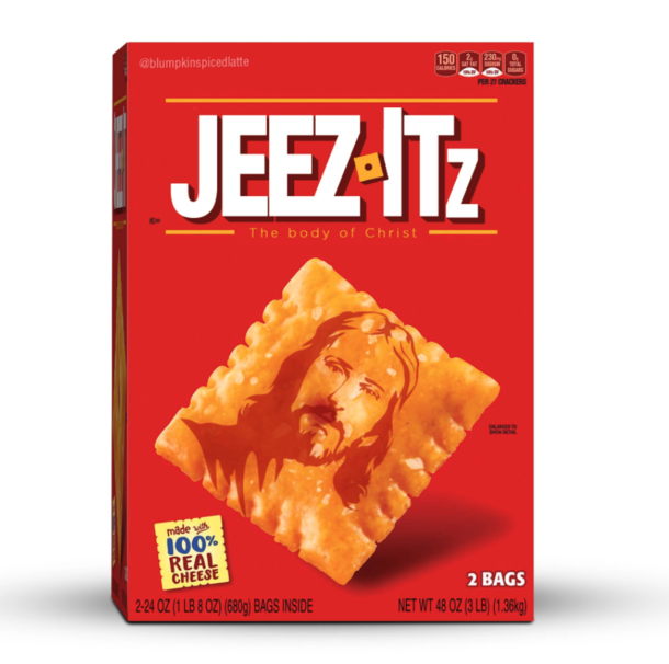 The body of Christ but make it cheezy