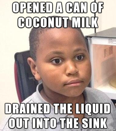 The can was rather light after I drained off the liquid