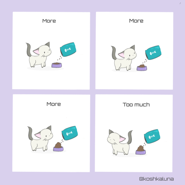 The Cat Feeding Paradox