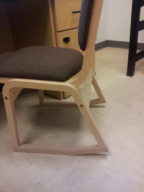 The chair that gave me a small heart attack