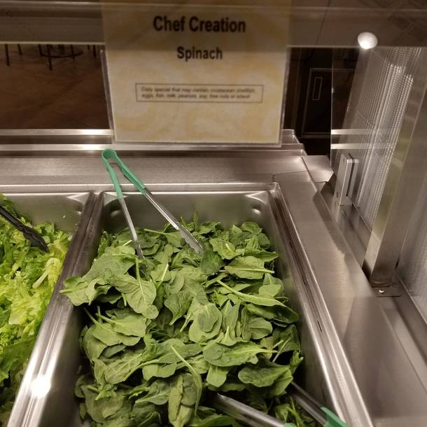 The chef at Wegmans was feeling real creative today