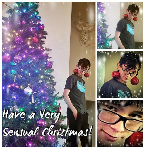 The Christmas card I am sending out to family
