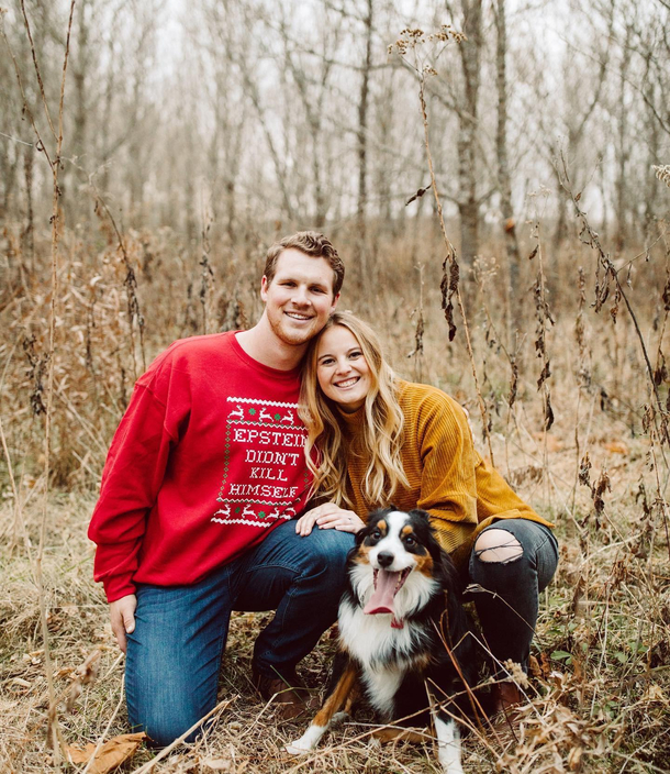The Christmas Card of a high school friend