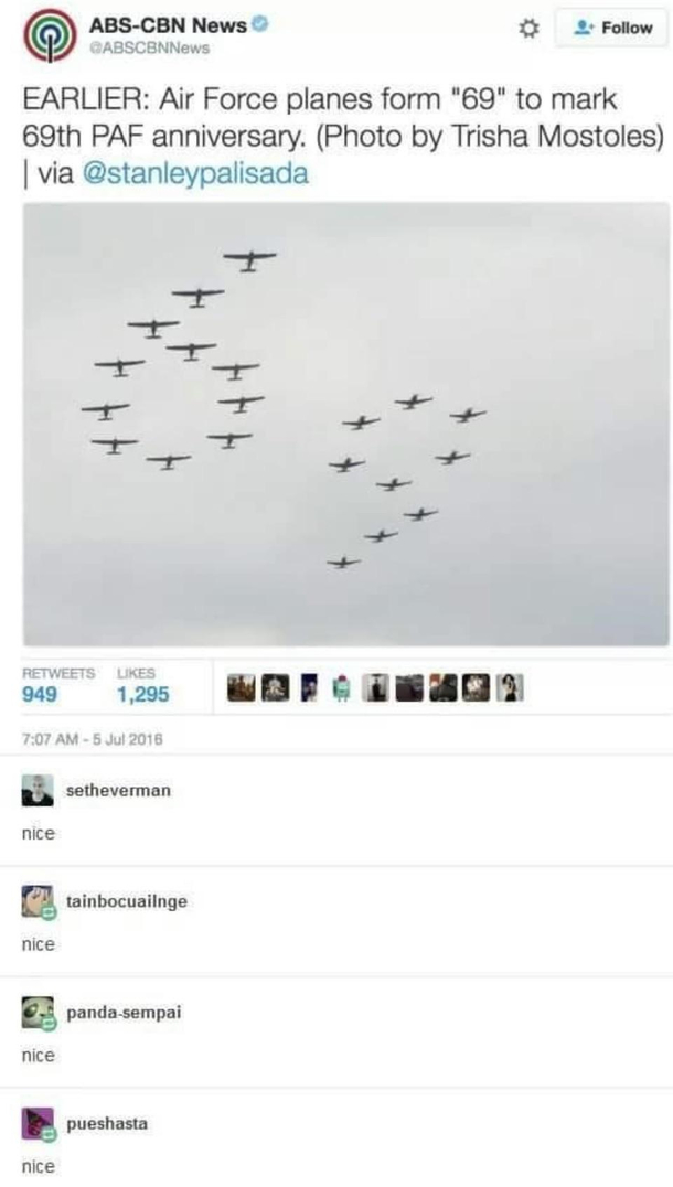 The collective minds of the internet come together to make us all proud