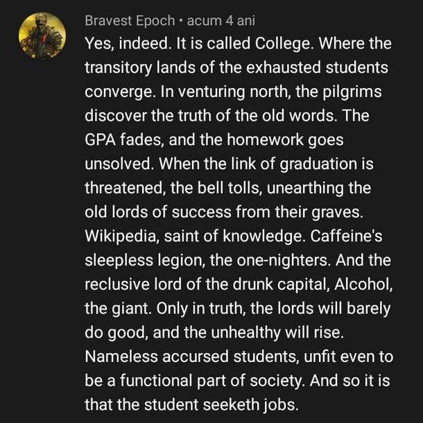 The College Souls Experience