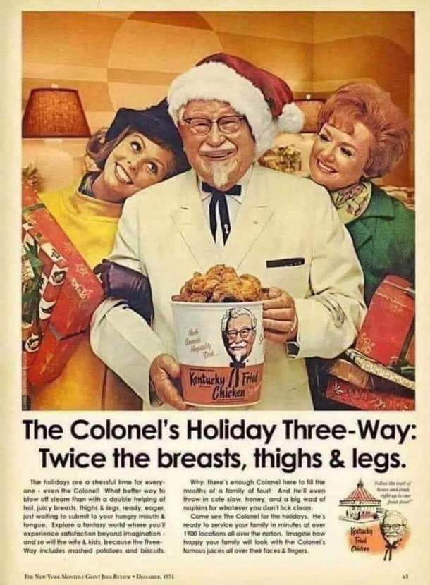 The Colonels Holiday Three-Way