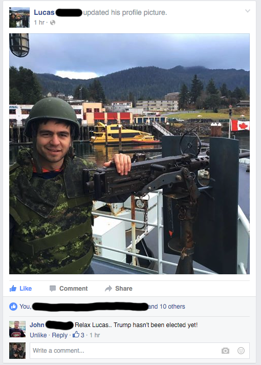 The comment was worth a million dollar loan