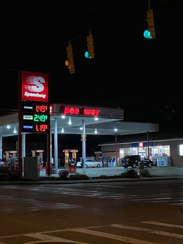 The convenient stores of pee way