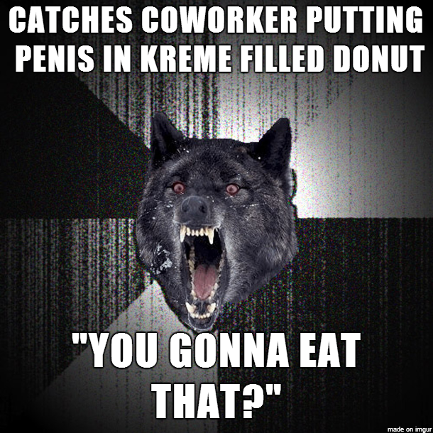 The correct response to donut-raping baker