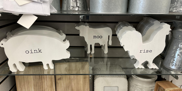 The cow goes moo the pig goes oink the chicken goes rise brothers the imprisonment ends TODAY