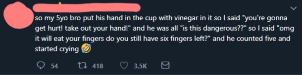 The dangers of vinegar