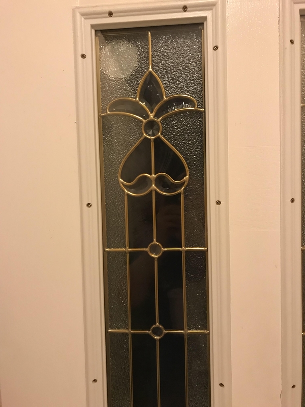 The design on my grandparents door