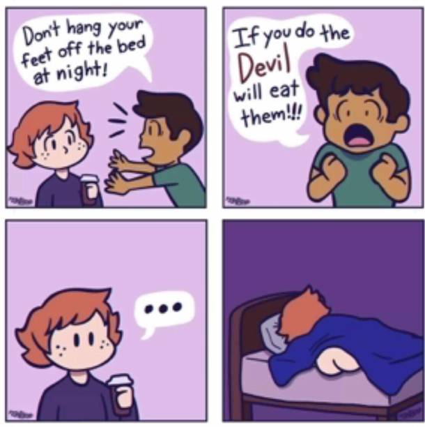 The devil has some kinks