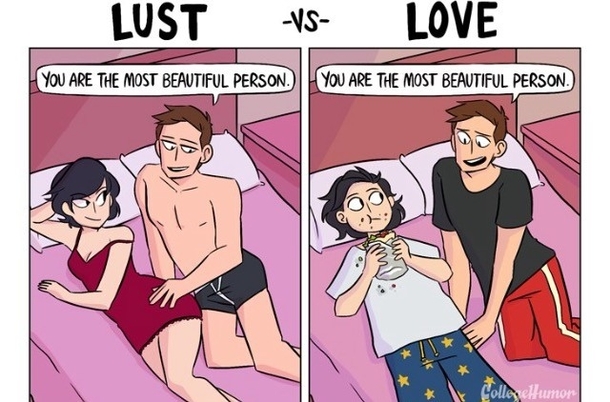 The Difference Between Lust amp Love