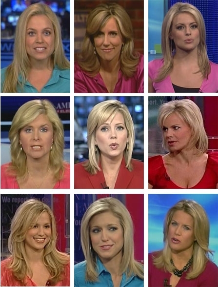 The diversity of Fox news anchors