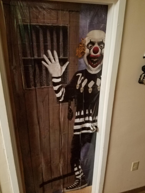 The door handle placement in decorations at work
