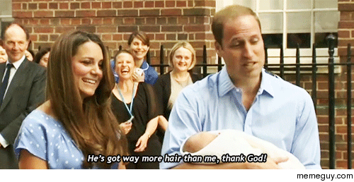 The Duke of Cambridge has a good sense of humor