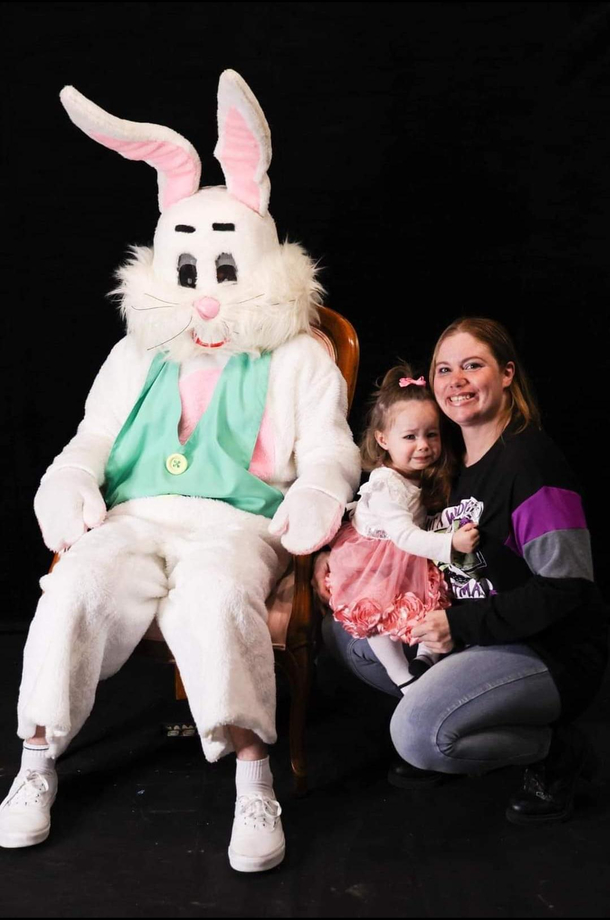 the easter bunny is over this shit