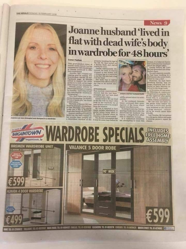 The editor of this newspaper has got serious balls