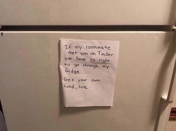 The effect of Tinder on roommate relations