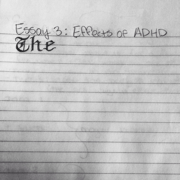 The effects of ADHD