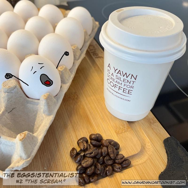 The EGGsistentialist  - The Scream