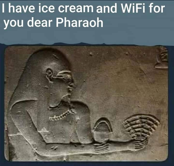 The Egyptians were way ahead of us