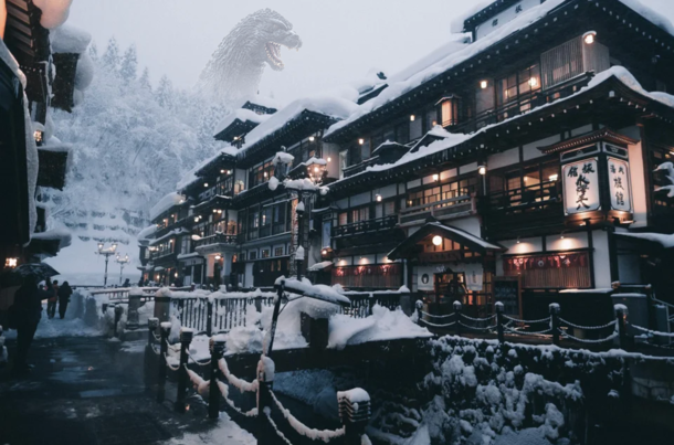 The elegant beauty of Japan in winter