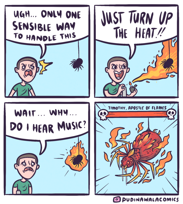 The elements betray you because they serve me
