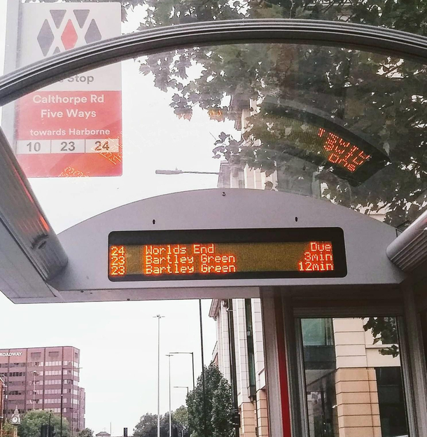 The end is nigh