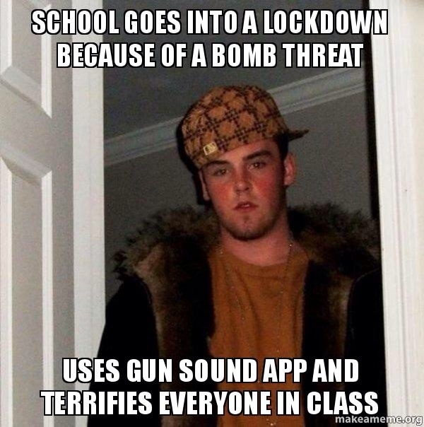 The epitome of scumbag