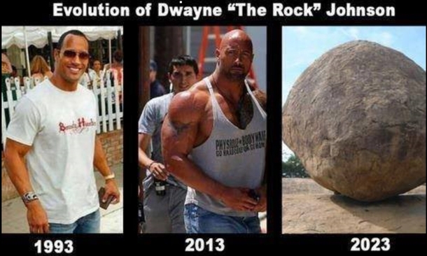 The evolution of Dwayne Johnson