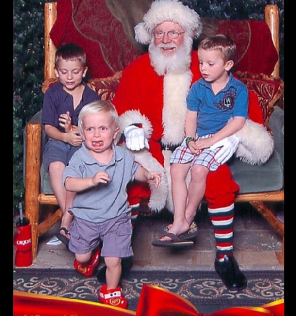The face of pure terror