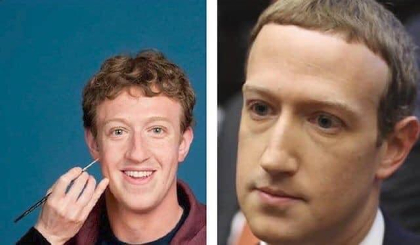 The fact that Zuckerburgs wax figure look more human than the real one