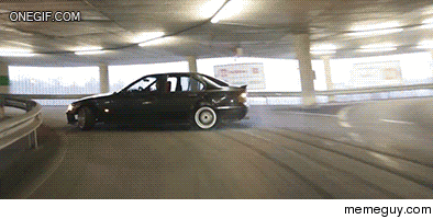 The Fast and the Furious Parking Garage Drift