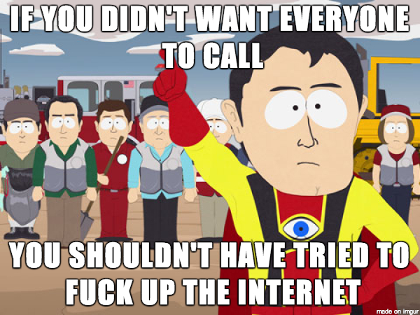 The FCC told me to send an email due to their recent call volume