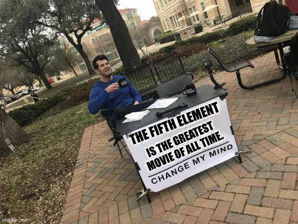 The Fifth Element is Love Beat that Citizen Kane A sled really