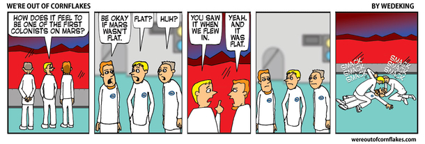 The first colonists on Mars