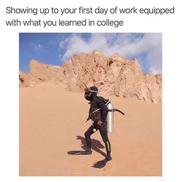 The first day is always special