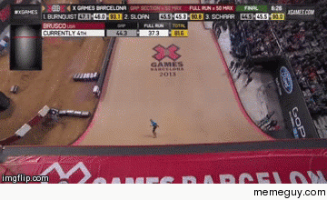 The first ever  during a skate competition
