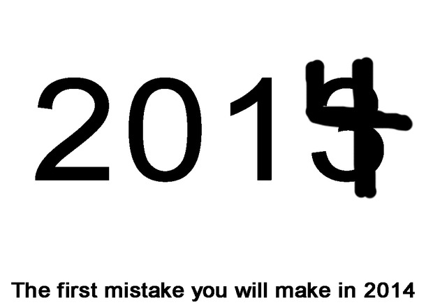 The first mistake you will make in 