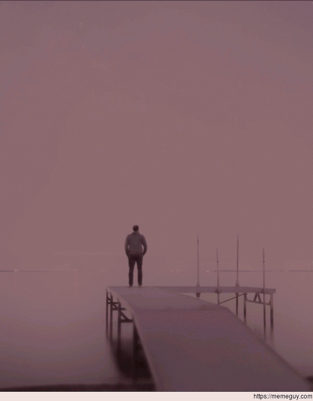 the fog lifts and a galaxy appears