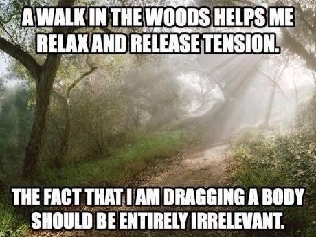 The Forest is relaxing