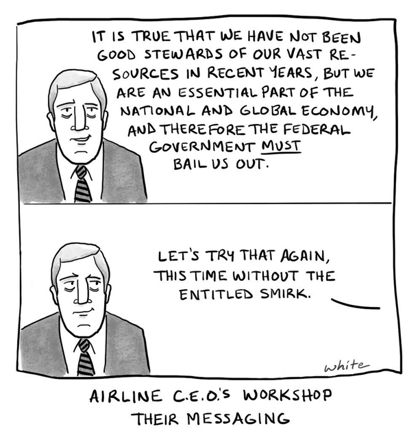 The friendly skies