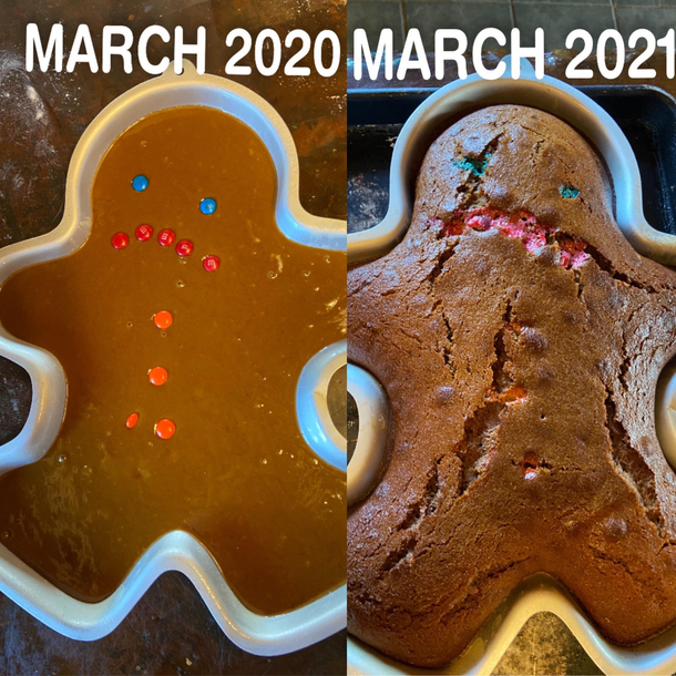 The gingerbread we ran away from