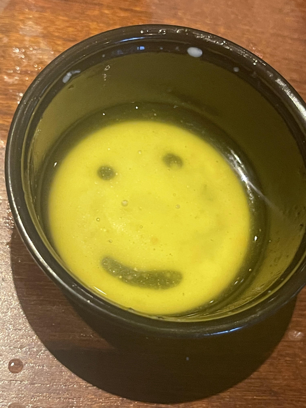 The good fortune butter has smiled upon you